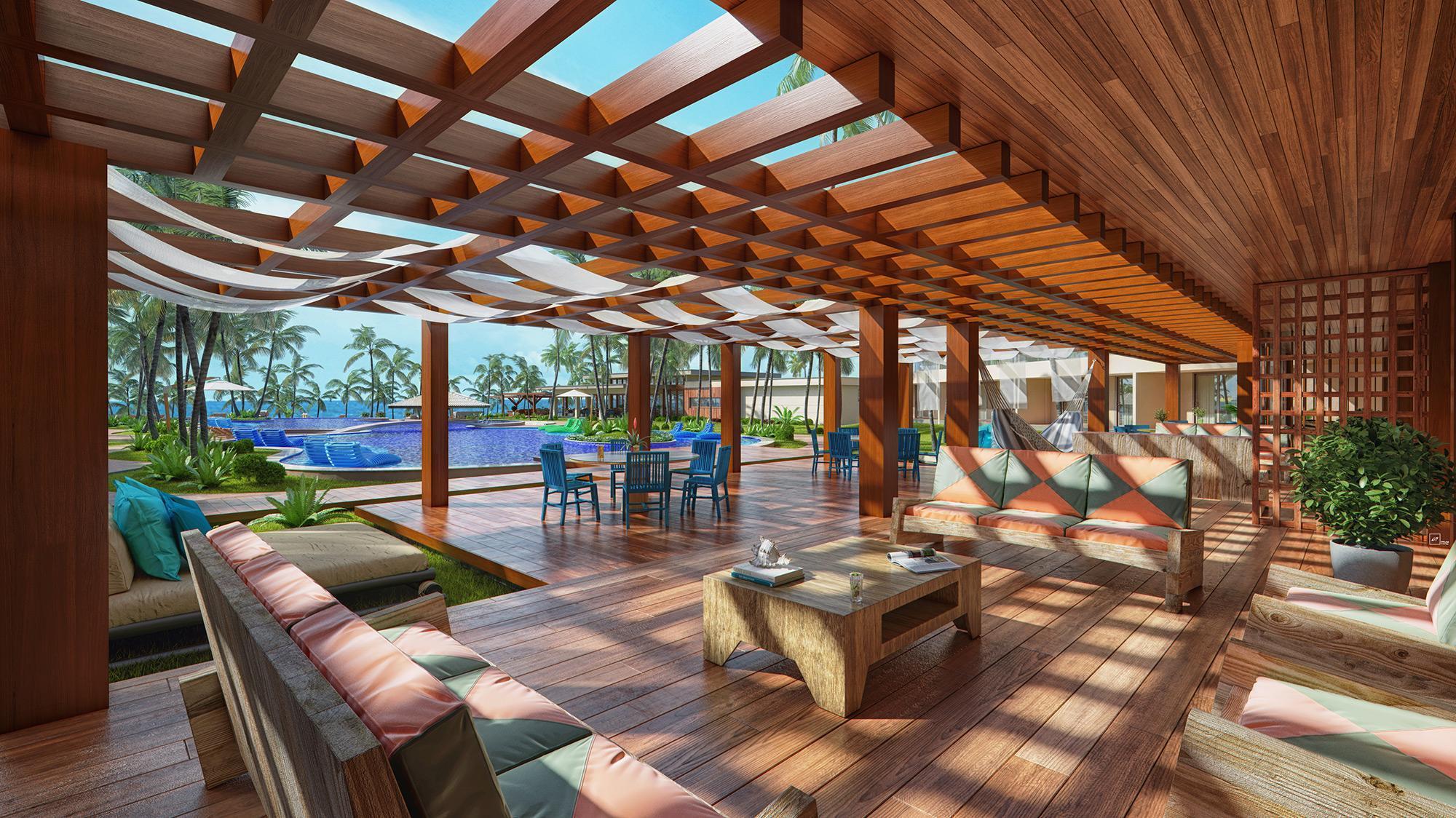 Carmel Cumbuco Resort 外观 照片 The interior of the resort